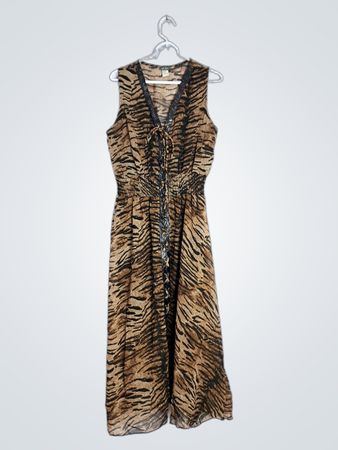 Tiger Print Dress