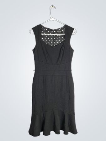 Black and White Polka Dot Dress