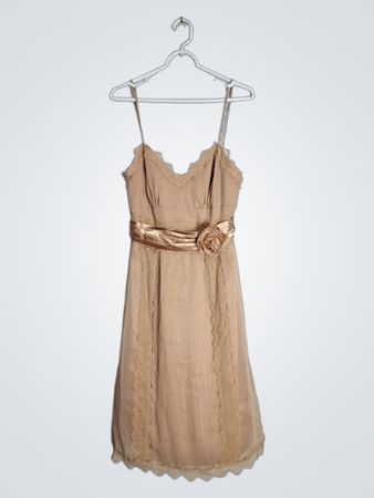A.B.S Tan Colored Dress