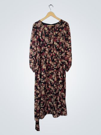 Anne Klein Floral Print Maxi Dress