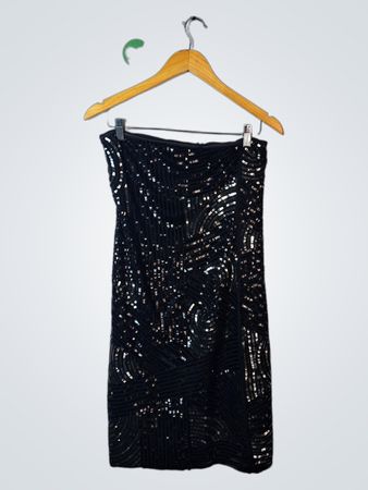 Black Sequin Dress