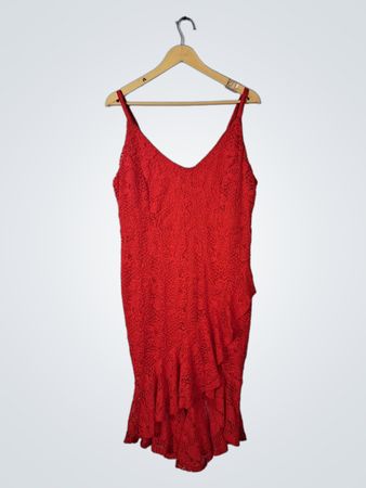 Red Lace Dress