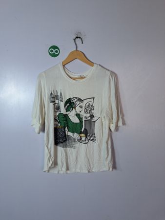 White Graphic T-Shirt