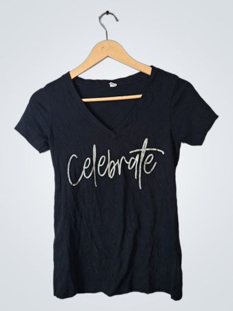 Black Celebrate T-Shirt