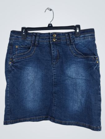 Blue Denim Skirt
