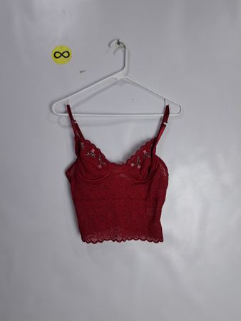 Red Lace Camisole
