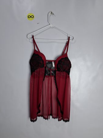 Red Lace Chemise