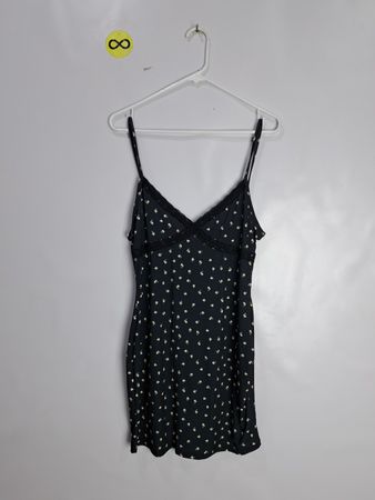 WKND Black Floral Dress