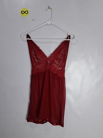 Red Lace Chemise