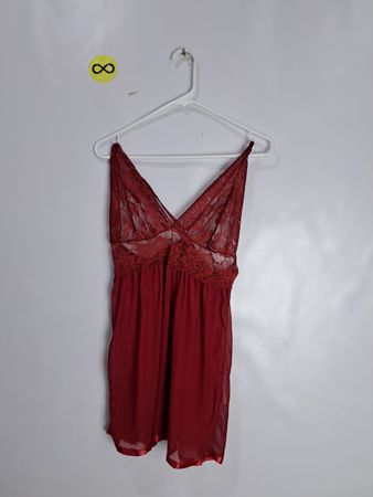 Red Lace Chemise