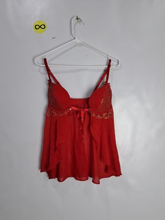 Red Lace Chemise