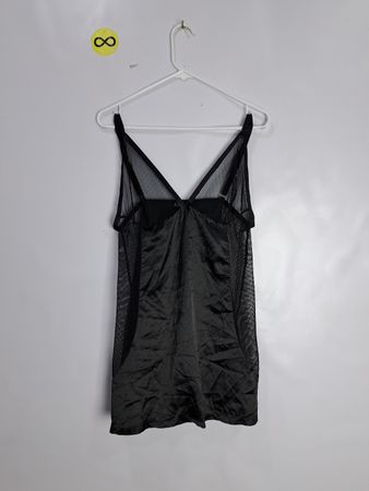 Black Mesh Dress