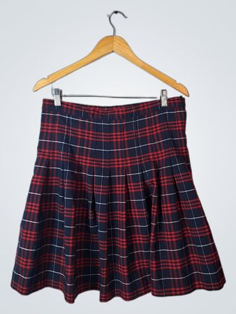 Becky Thatcher Plaid Skirt