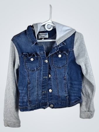 Wallflower Hooded Denim Jacket