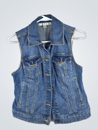 Boston Proper Denim Vest