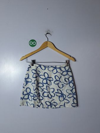 BDG Urban Outfitters Floral Print Mini Skirt