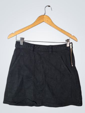 Wilfred Free Black Mini Skirt