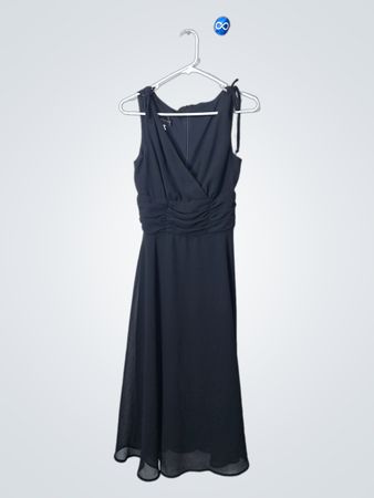 Black Connected Apparel Dress