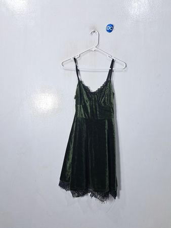 Green Velvet Nightgown