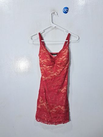 Red Lace Camisole