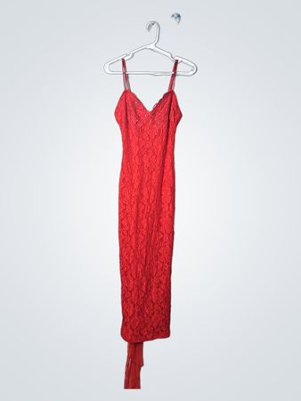 Red Lace Dress