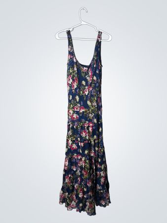 Jones New York Floral Sleeveless Midi Dress