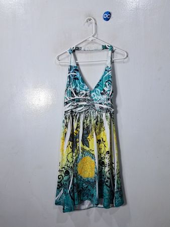 Multicolored Floral Dress