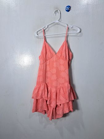 Wild Fable Pink Ruffled Top