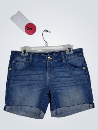 Blue Denim Shorts