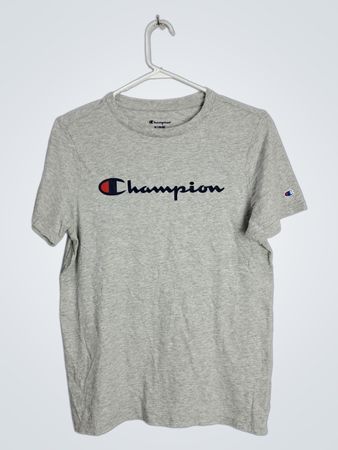 Champion Gray Crewneck T-Shirt