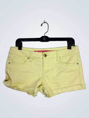 Tinsel Town Yellow Shorts