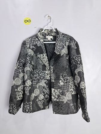 Christopher & Banks Women's Patchwork Jacket