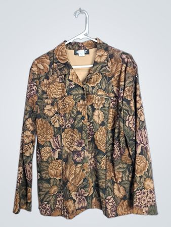 Briggs New York Floral Blouse