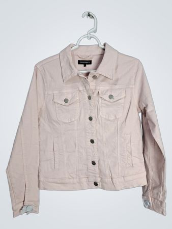 Prosperity Light Pink Denim Jacket