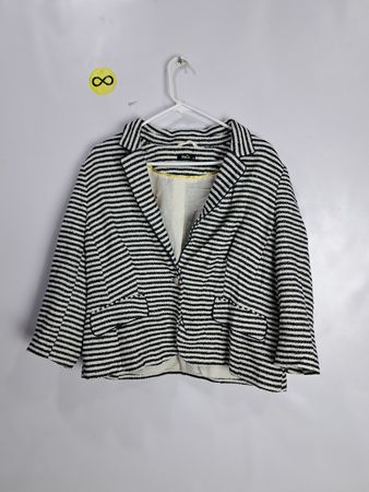 M&Co. Striped Blazer
