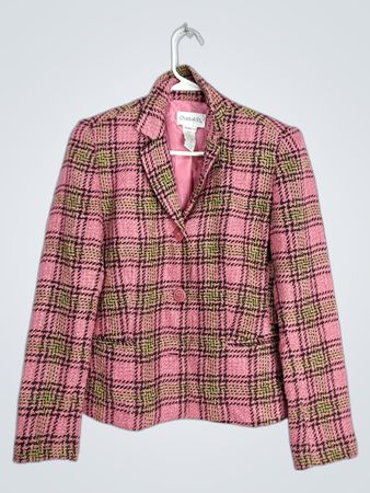 Chadwick's Pink Plaid Jacket