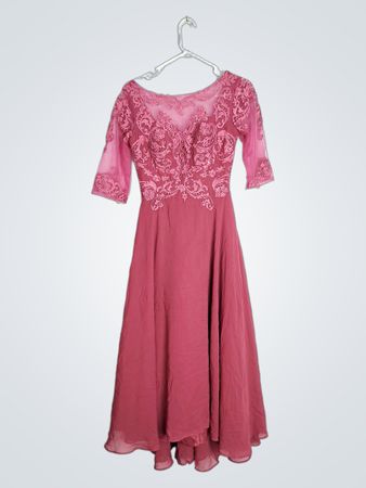 Pink Lace Dress