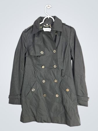 Calvin Klein Black Trench Coat