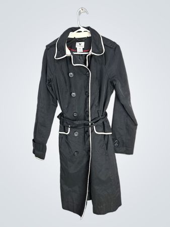 Worthington Black Trench Coat