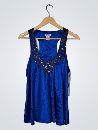 Blue Embellished Dress