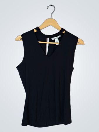 Black Sleeveless Top