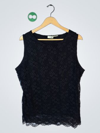 Black Lace Top