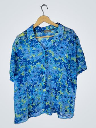 craft & barrow Floral Blouse