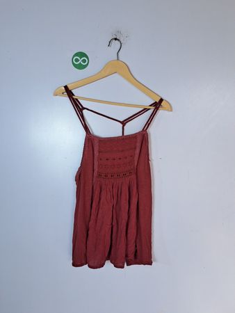 American Eagle Outfitters Red Dress