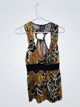 New Directions Animal Print Dress