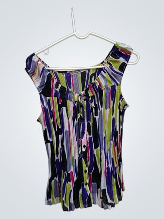 Multicolored Striped Top