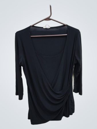 Black Long Sleeve Top