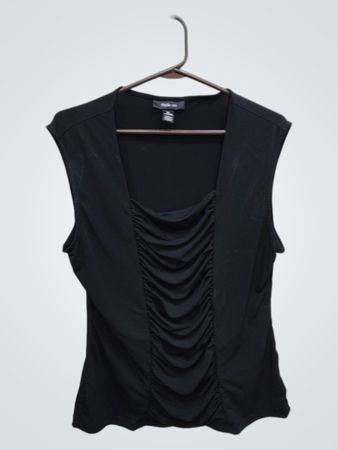 Black Sleeveless Top