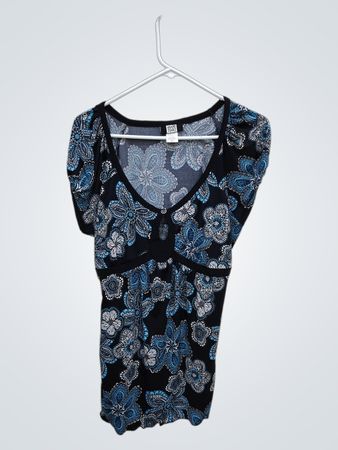 studio 1940 Blue Floral Top