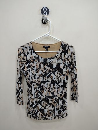 Alfani Geometric Print Top
